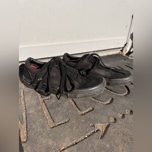 Vans Men's Black Suede Sneakers